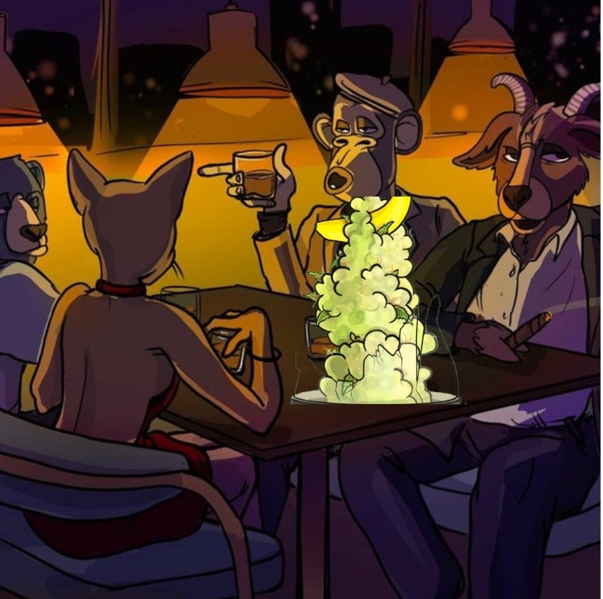 Aye you gonna have that banana?

<a href="/CetsOnCreck/">CetsOnCreck is now CETS</a> <a href="/okaybears/">Okay Bears</a> <a href="/GreatGoatsNFT/">Great Goats</a> know what's good  = @BrainStoners 🖖🧠

#SolanaSummer