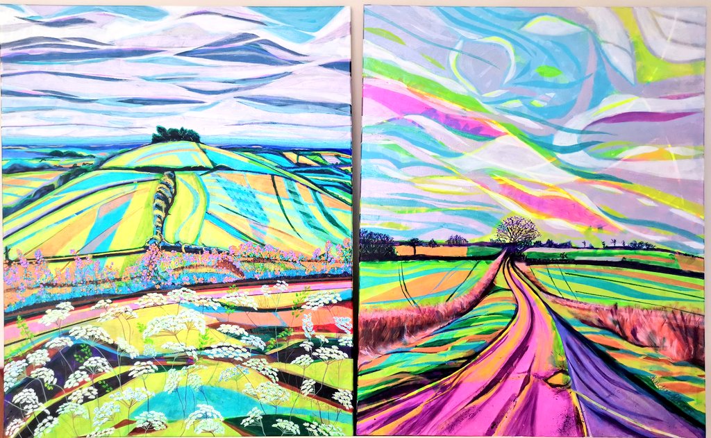 Come and see some of my latest work this weekend at the <a href="/BearFlatArtists/">BearFlatArtists</a> #openstudios  I'll be at venue 23 on Lower Oldfield Park. Hope to see you there! <a href="/InBath/">InBath</a> <a href="/BathLifeMag/">Bath Life</a> <a href="/bath_voice/">Bath Voice News</a> #abstractpainting #art #landscapes #countryside