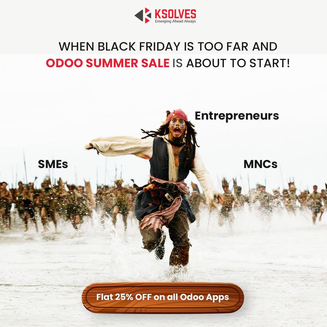 _Ksolves's tweet photo. Searching for top-rated Odoo applications to save money on?
17th May - #Ksolves' #SummerSale begins! Shop till you drop!
Tap on the given link to shop now!
Ksolves Store: https://t.co/ehMhoO4oNU
Odoo Store: https://t.co/351C5WM58a
#odoosummersale #businessapps #ksolvesstore https://t.co/6k7xdr4mJr