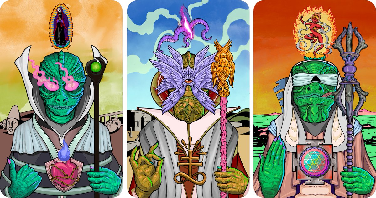 Perhaps the #nft apocalypse is upon us - or perhaps not. 

The word "apocalypse" means uncovering. So in such a time, truly cosmic and transformative projects may arise from the ashes. 

Visit reptilianoverlordsarcana.com and join discord.gg/MnDKbE5sCb so that all may be revealed.