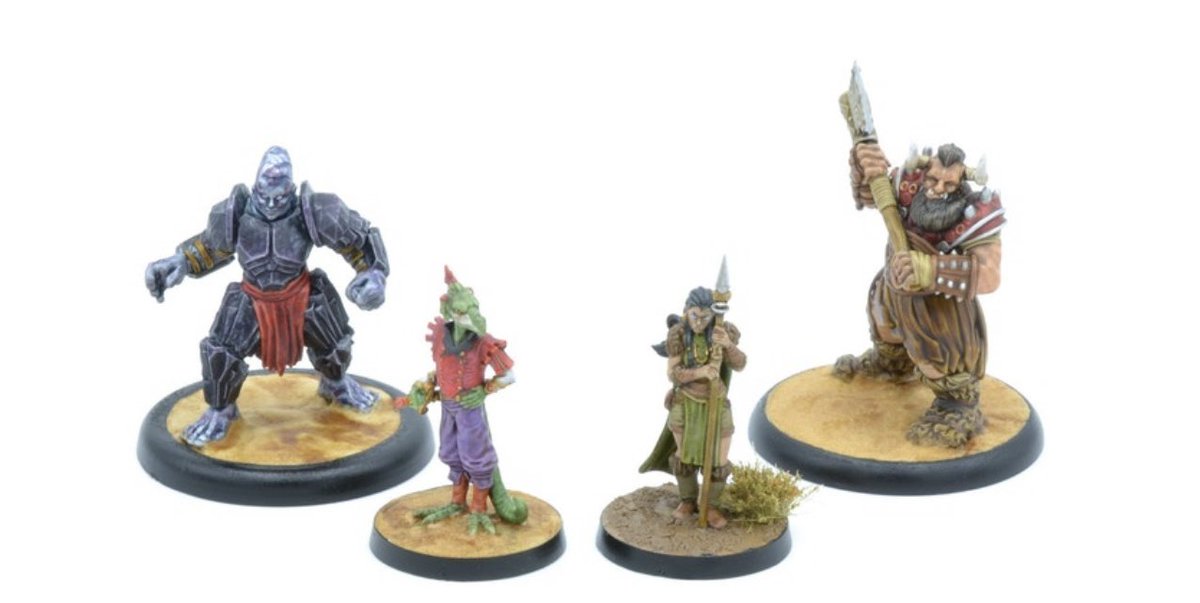 Travis_Fauber's tweet photo. Check out these awesome new miniatures from @fasagames for their Earthdawn line. 

You can order them using the link below. 

https://t.co/O4DK2xgZEq

#ttrpg #earthdawn #tskrang #obsidiman #ork #troll #horror #miniatures #miniatureart #kickstarter https://t.co/BQ96AEossw