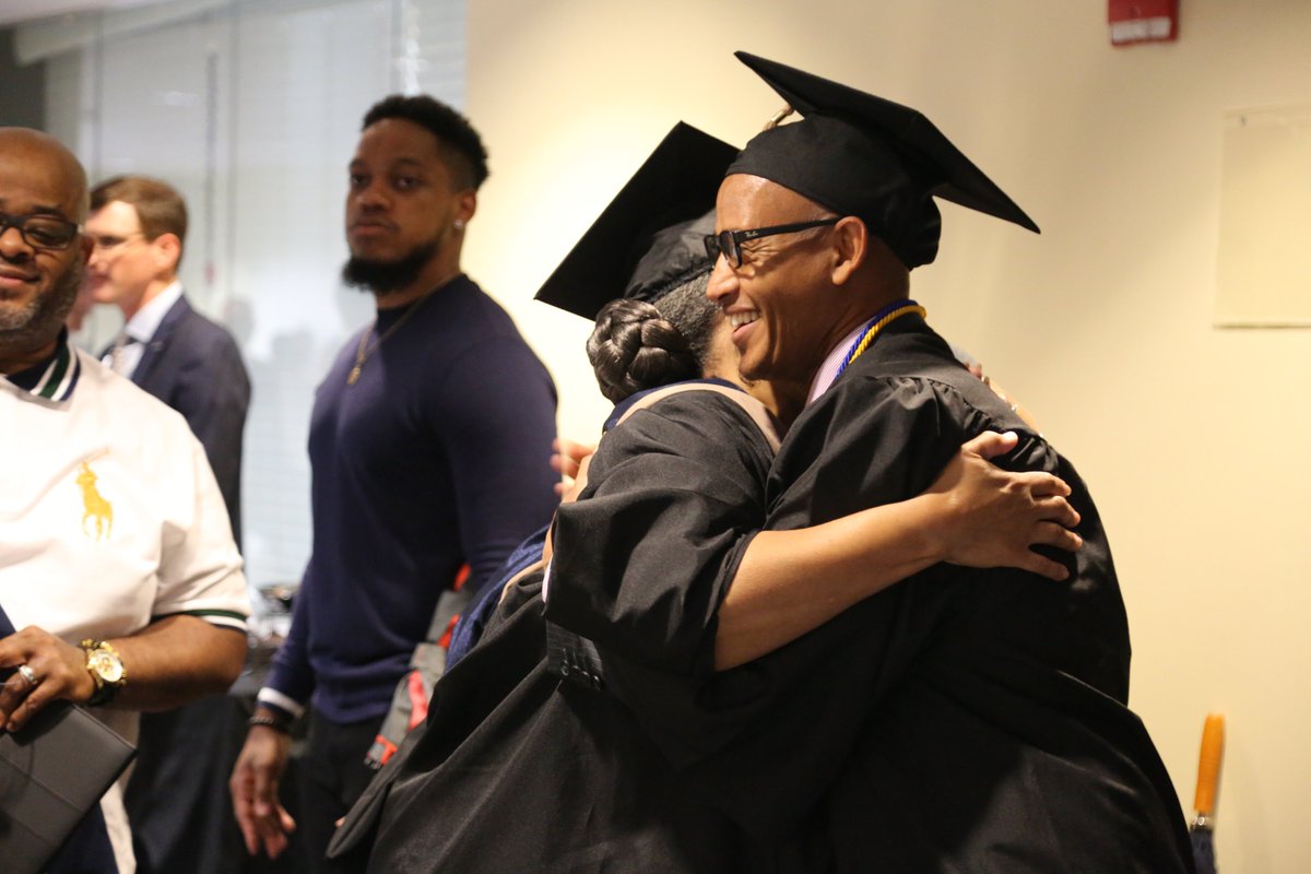 GaSouthwestern's tweet photo. Online students were invited to a special reception hosted by GSW's Alumni Association ahead of Friday's commencement ceremony. For many of these Hurricanes, this was their first visit to campus. Students flew in from as far as California, New Jersey, and even Austria. #GSWgrad https://t.co/dLlBgtkJ73