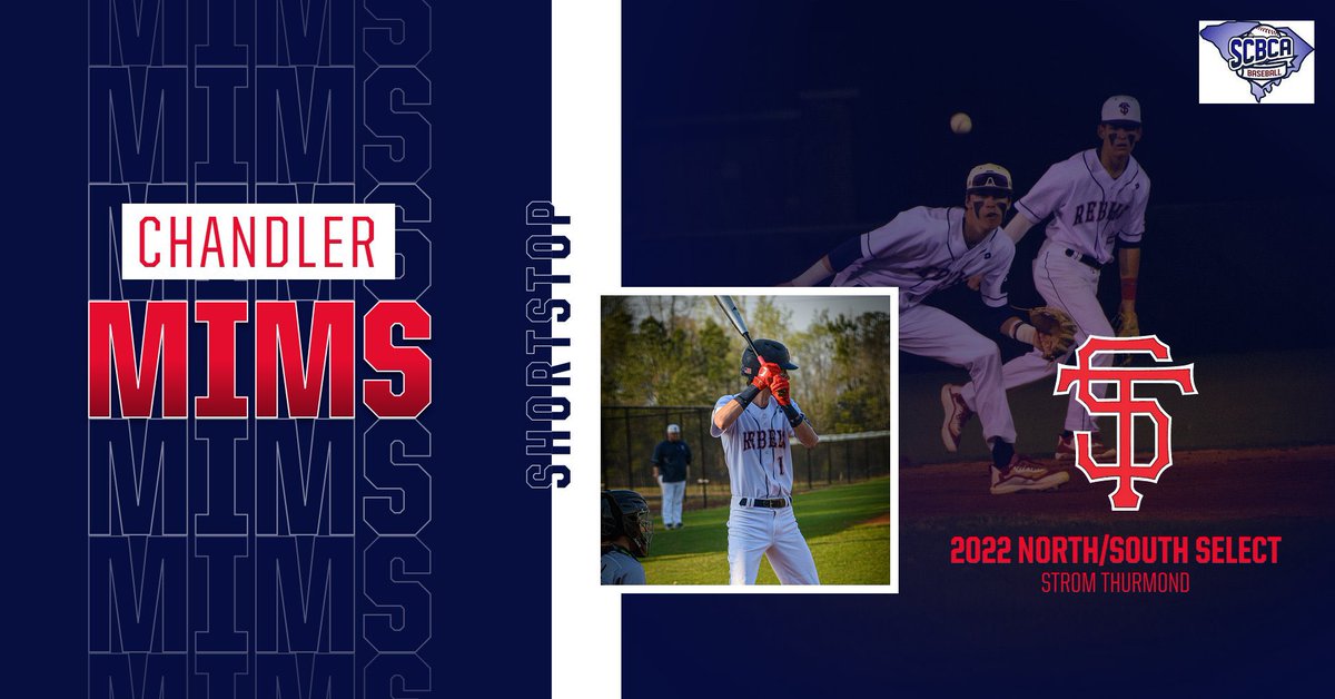 Congratulations to our Senior Shortstop, Chandler Mims for being selected to play in the North/South All-Star Game! The North/South All-Star games will be played May 31 at 2:30 Gilbert High School and June 1 at Lexington High School time TBD! #PCCW #RelentlessRebels