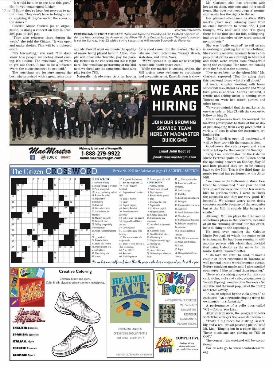 So excited for the upcoming weekend, <a href="/CaledonMusFest/">Caledon Music Festival</a> presents “A Time of Dreaming” as part of the arts in the Annex with <a href="/HeadwatersArts1/">Headwaters Arts</a> 

Sunday May 22nd 2PM at <a href="/AltonMillArts/">AltonMillArtsCentre</a> in Caledon - For more, check out headwatersarts.org

#caledon #ontravel #Live #concert #cmf