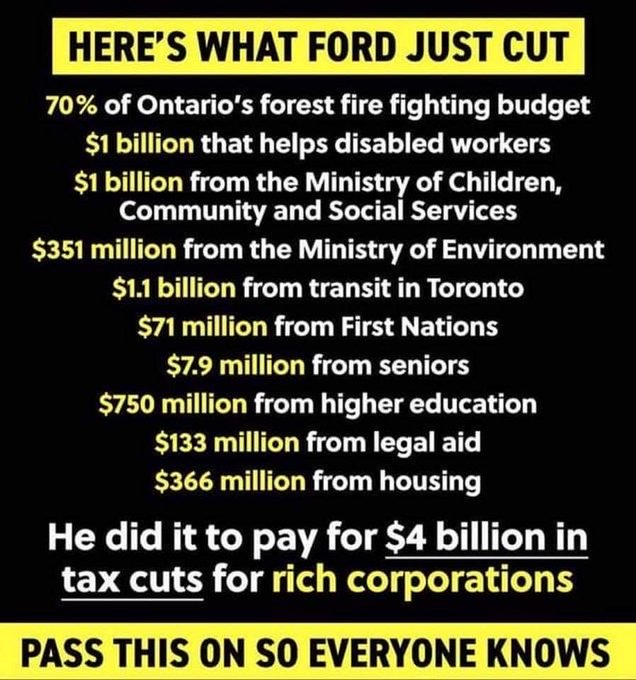 NurseCanadian's tweet image. Oh, I thought it was because you handed these developers the Green Belt and told them that their profits mattered more than the people of Ontario and the future of our children.