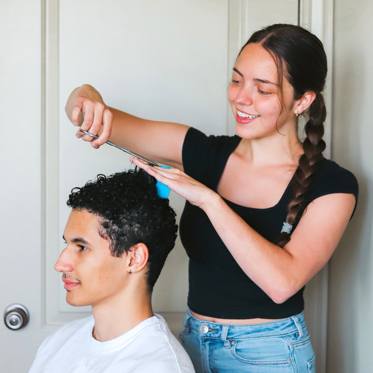 Our customers are using HairFin to cut their partners, kids, parents, and friends hair. If you don't want a buzz cut, this is for you!