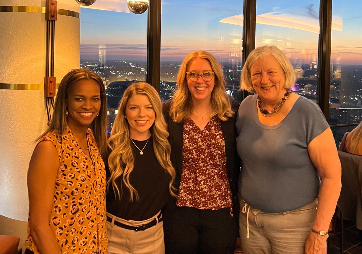 PoarchLaw's tweet photo. Poarch Thompson Law attorneys Rachel Thompson, Mindi Sink, Mary Sirmans and Betty Stevens attended the Federal Bar Association Immigration Law Section Conference in Detroit, Michigan over the weekend. https://t.co/fspleF3c3b