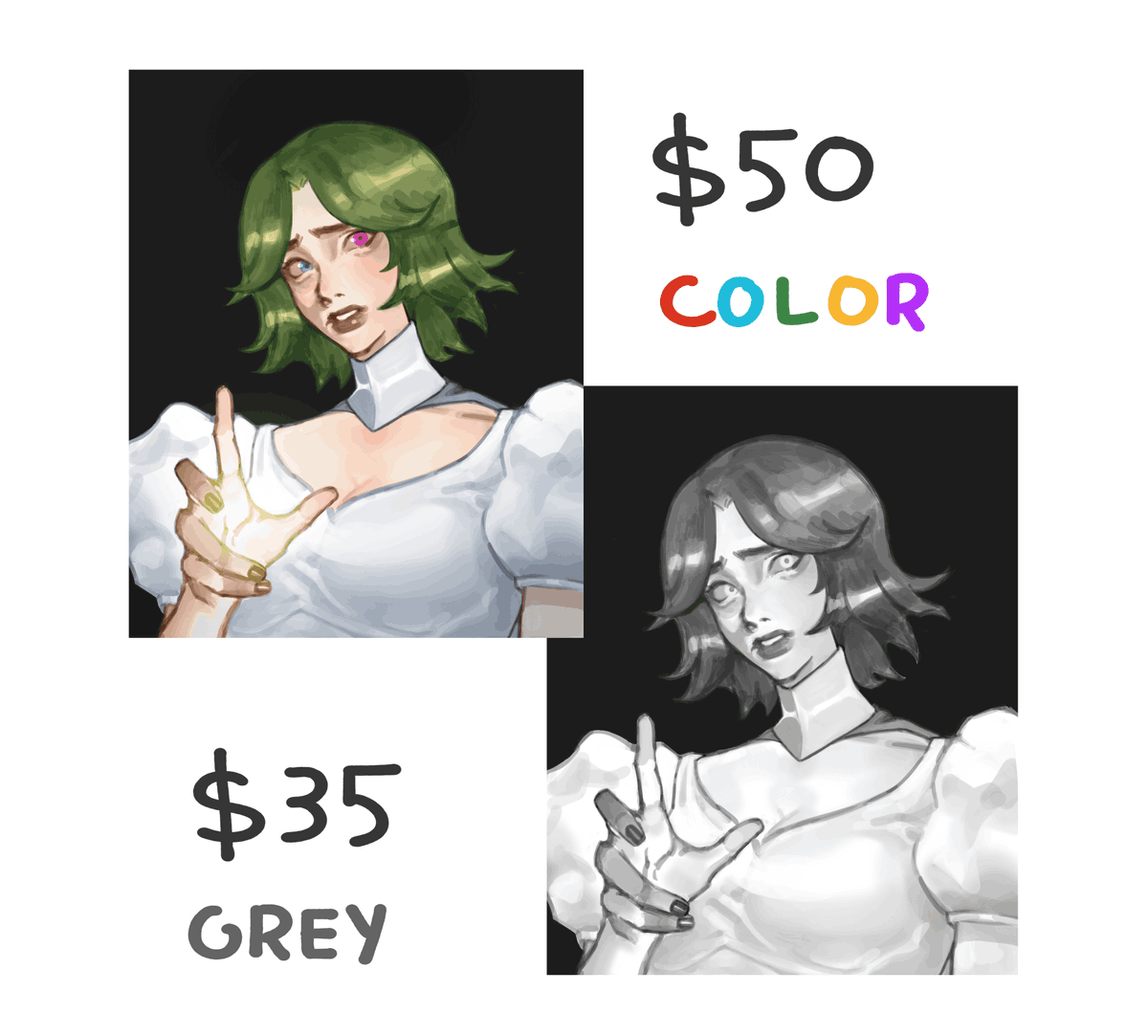 cythman's tweet photo. Hey everyone!
I've been away for a bit working on c0mm/issions and kind of having a complete art style makeover while at it.
I came to announce that I will be opening bust/portrait c0mm/issions! (DnD characters/OCs), If you're interested fill in this form!
https://t.co/MxaVnfw54L https://t.co/UJE90RUUEm