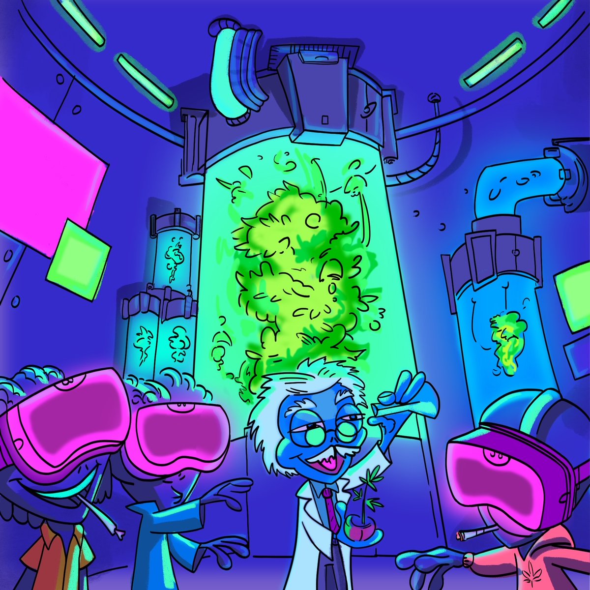 Cannaverse_'s tweet photo. Drop you sol wallets and RT to be considered for greenlist🌿

Join Dr. Hemp and the buds at the CannLab where weed growers and professionals from around the world will educate about marijuana using AR and VR technologies.🧪

Stay tuned, stay high.🌿
https://t.co/wUUtNiiXCo https://t.co/3t3hfnvUQV