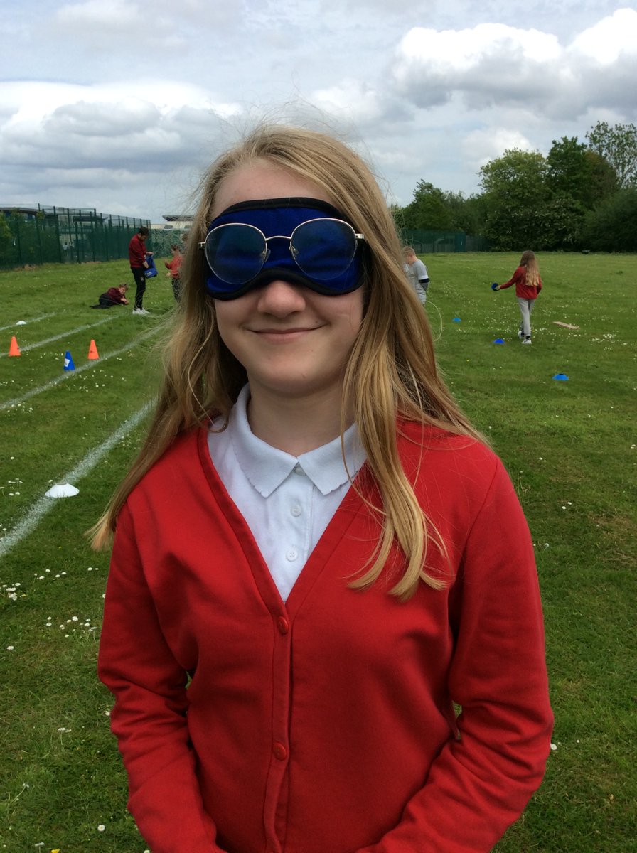 OldParkPrimary's tweet photo. Year 6 have been guiding each other through a 'blindfold assault-course'. We have been trying really hard to develop our communication and teamwork skills. @TelfordWrekin @HealthyTF @NatureFSchools #SurvivalWeek https://t.co/vF4iCNN24V