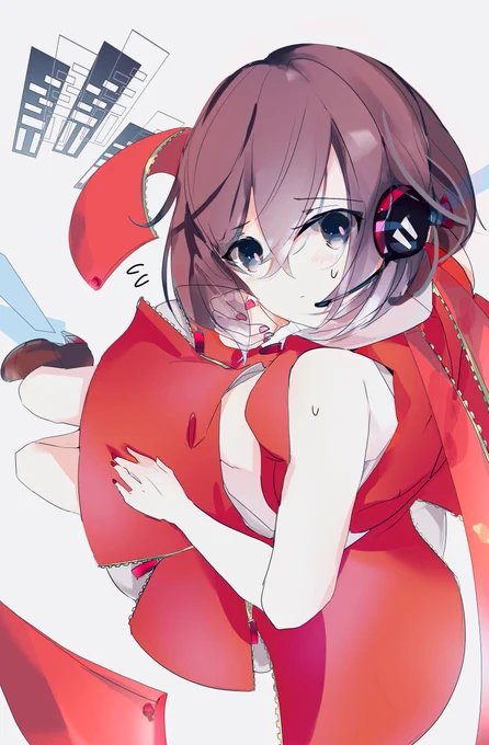 「マスターったら、急に私を呼んだりして、なんなんですか💦」
困っちゃうMEIKOちゃん☺️ 