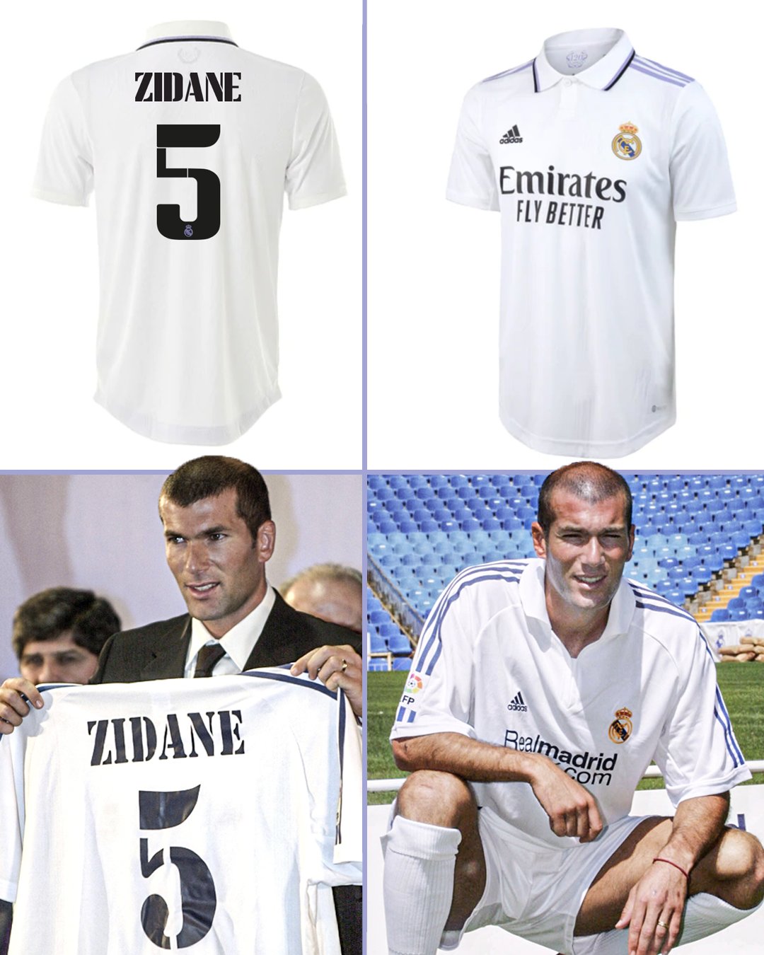 Camiseta Real Madrid Galácticos