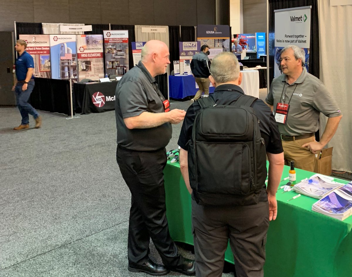 valmetglobal's tweet photo. Our team thanks those who met us at #RefComm 2022, the leading conference for delayed coking, fluid catalytic cracking, solvent deasphalting and sulfur. 

Reliability is a must in #refining applications: https://t.co/unbbZvQ33E

#ValmetFlowControl #Neles #Jamesbury #reliability https://t.co/25tP4N449K