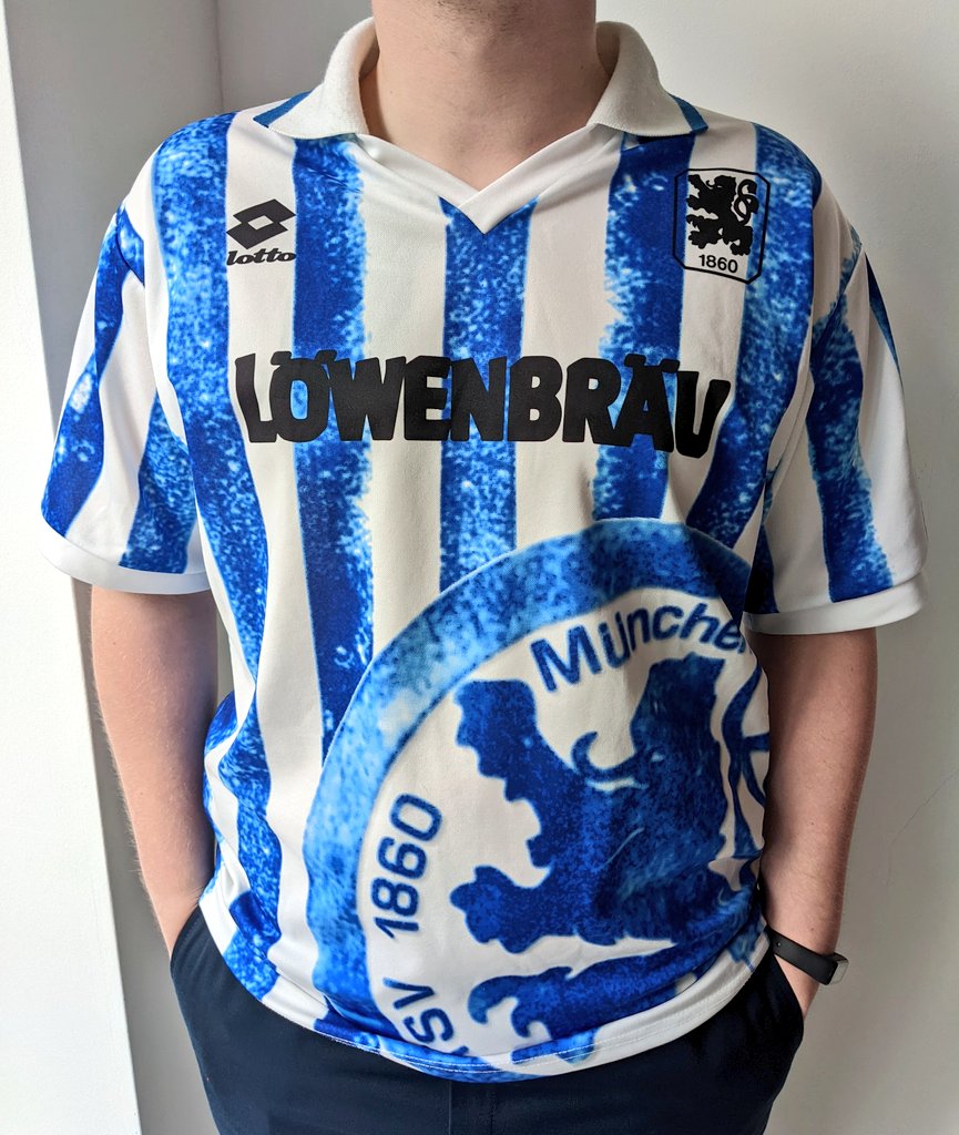 Classic Football Shirts on X: 1994-95 1860 Munich Home Shirt. Hall of Fame  or Hall of Shame? 👀  / X