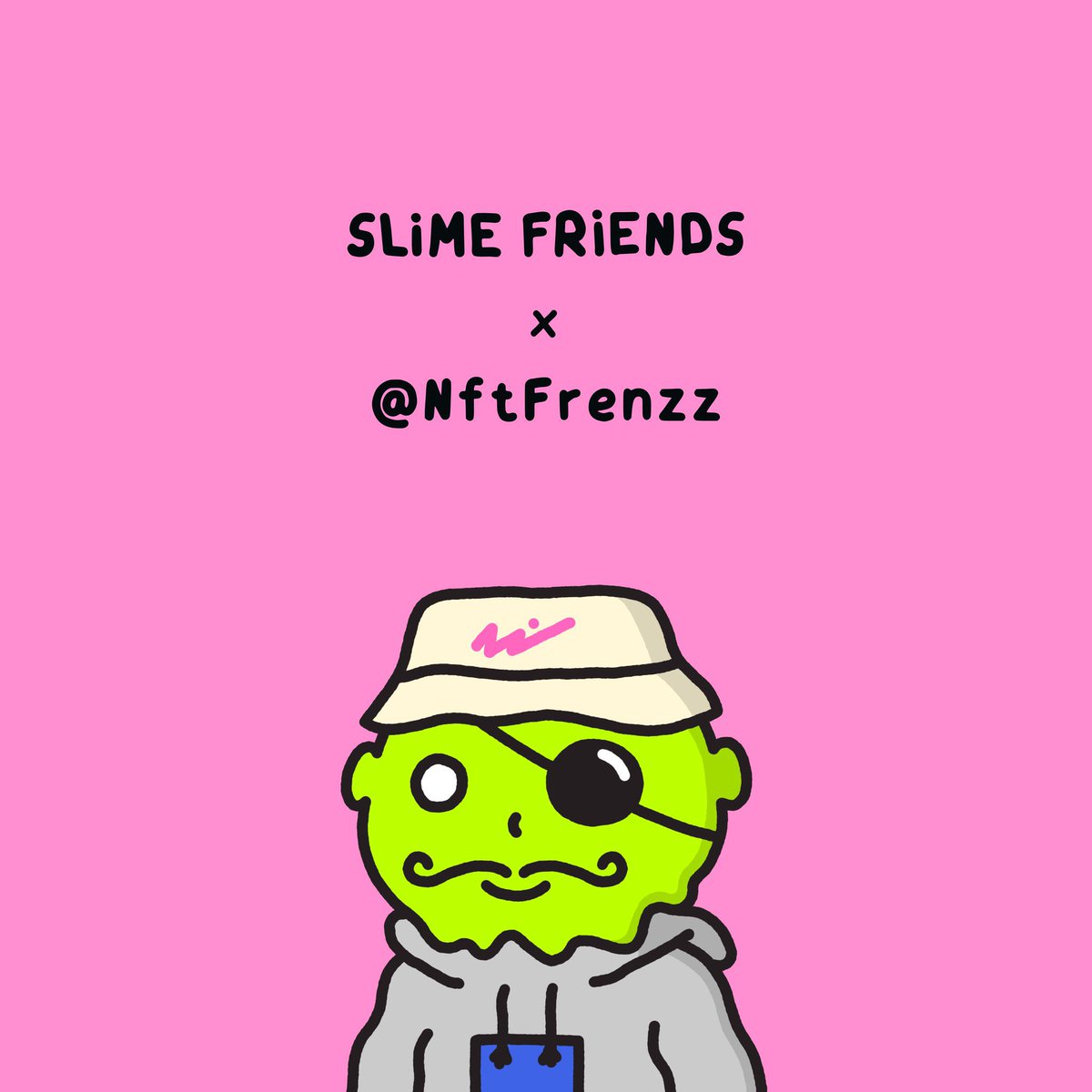 NftFrenzz's tweet photo. Happy to announce we’re doing a collab with our friends over at @SlimeFriends_ We’re giving away 3x WL spots. All you have to do to enter is follow @NftFrenzz @SlimeFriends_ Like,RT, &amp; tag a friend! Join our discord https://t.co/vBcXTXIidU &amp; react to the the giveaway! https://t.co/2j9tATtKb9