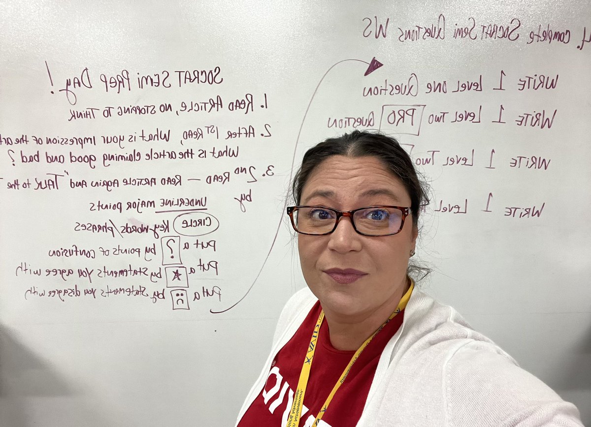 PISD_AVID's tweet photo. Loving that I “get to” teach Socratic Seminars to our CTHS AVID kiddos today and tomorrow! @CTHSAVID https://t.co/LOfZRshLWC