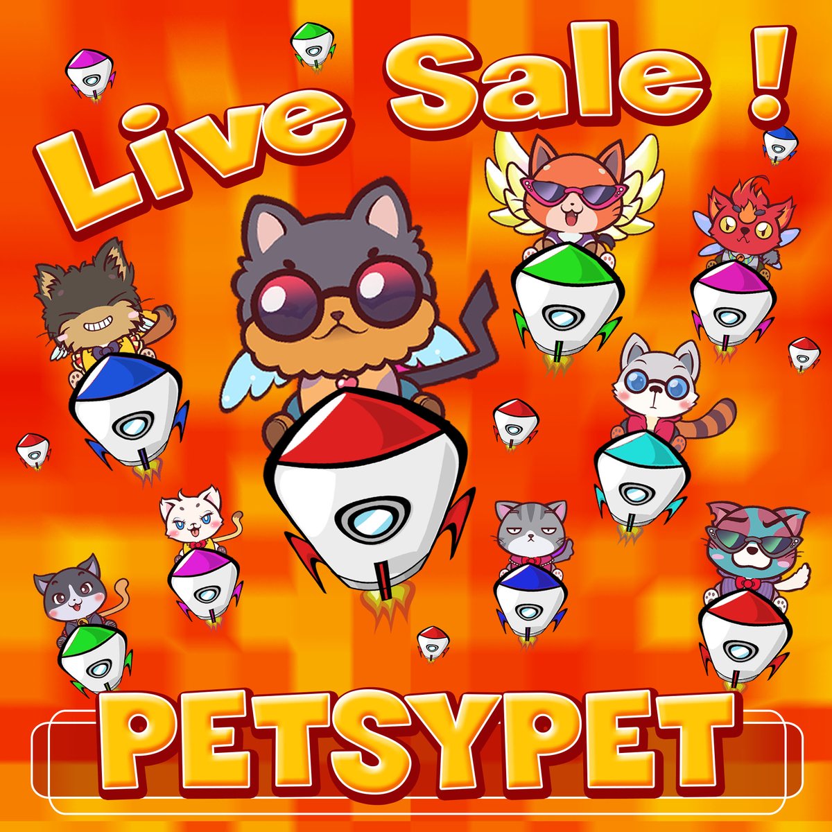 PetsypetNFT's tweet photo. Petsypet Live Sale 🚀🚀🚀

#NFT #mint #NFTCommunity #MintOfTheDay
#NFTdrop #Mintingnow #newnftproject
#NFTProject #NFTcollectibles #NFTs
#NewNFT #newNFTs #Metaverse #MetaverseNFT
#dropnft #NFTartists #NFTarts #pets 
#puppylover #NFTcollectors #petlovers https://t.co/Aq18H4GxMk