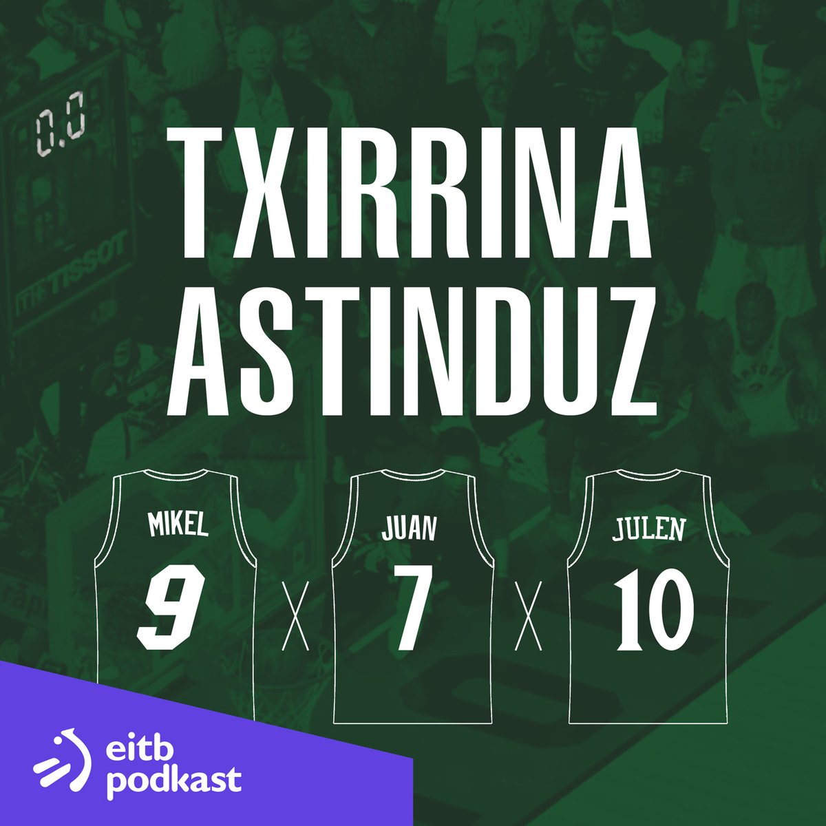 GUAUgureaudioa's tweet photo. 🏀🚨 #05. atala sarean!
#NBAz #TxirrinaAstinduz 🎙@eitbpodkast
Mikel Reina(@euskobball), Julen Arozena (@NBAeuskaraz) eta Juan de laVega(@JohnnyVega77)
#basketball
🎧eta harpidetu📲👇
https://t.co/AvfL7tcETu
@eitbkirolak @eitb @eitbeus @3ErregeenMahaia @radioeuskadi https://t.co/NOt4Xsx48Q