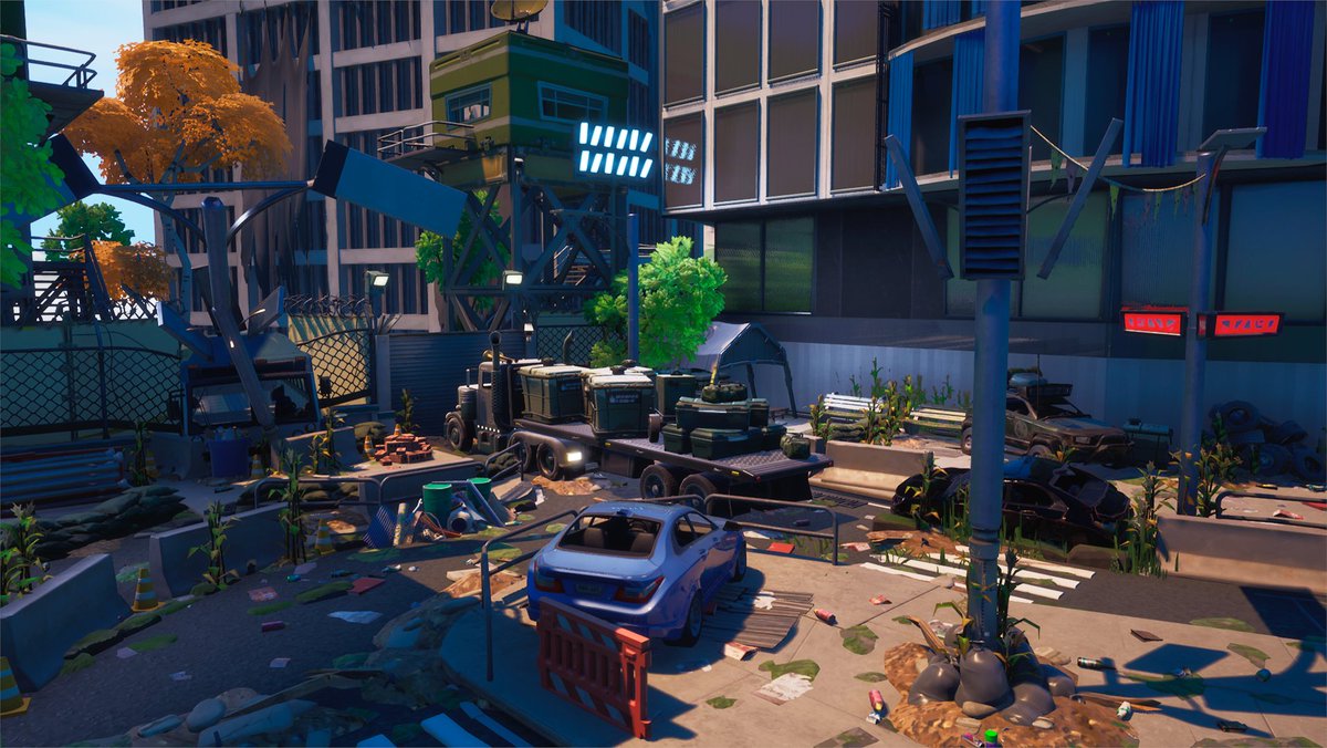 EagleBro277's tweet photo. Inspired by @DyingLightGame 
#FortniteCreative #FortniteArt #Fortnite #postapocalyptic https://t.co/gZAgLJxt0g