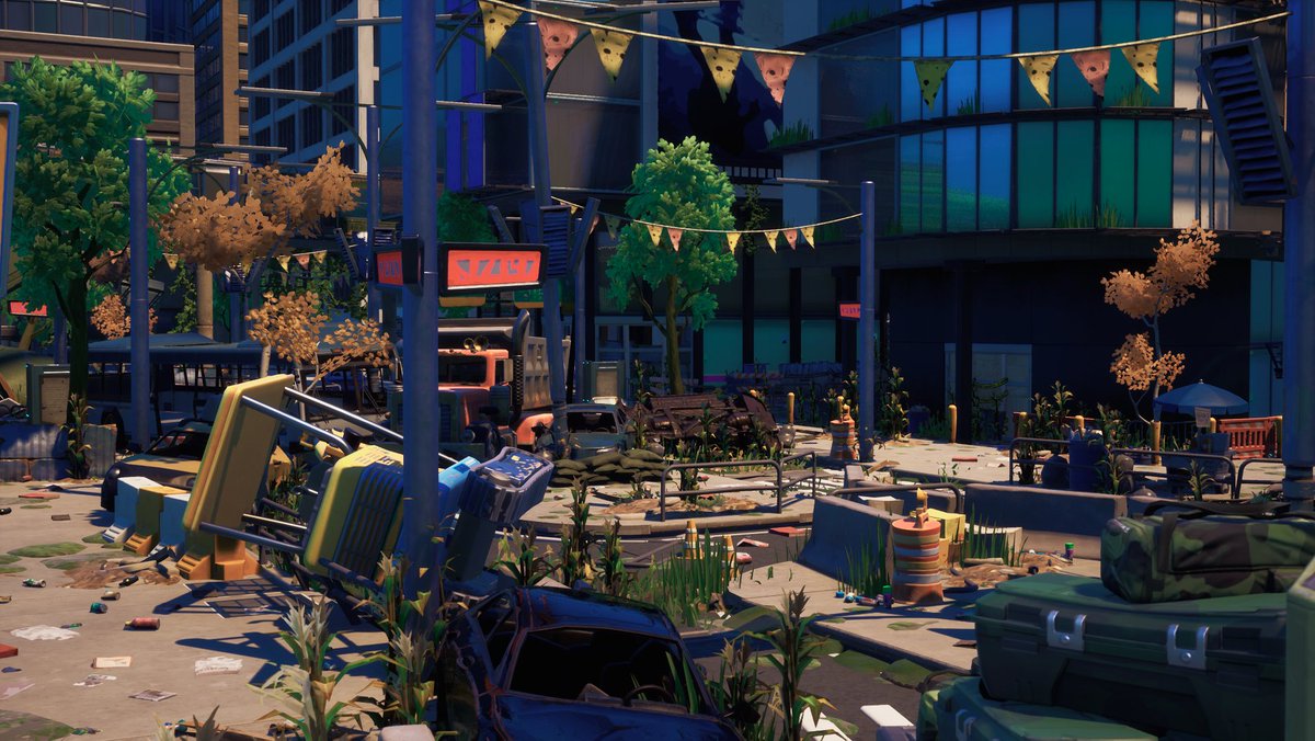EagleBro277's tweet photo. Inspired by @DyingLightGame 
#FortniteCreative #FortniteArt #Fortnite #postapocalyptic https://t.co/gZAgLJxt0g
