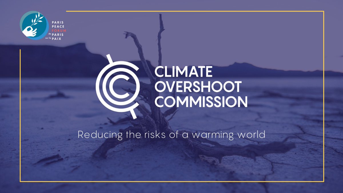 📢 Introducing the #ClimateOvershootCommission! 🌡️🌍 I'm honored to be one of the 16 Commissioners who will explore ways to reduce rising risks of #GlobalWarming for nature & people 👉 @overshoot_comm Learn more about the commission ⏩ overshootcommission.org