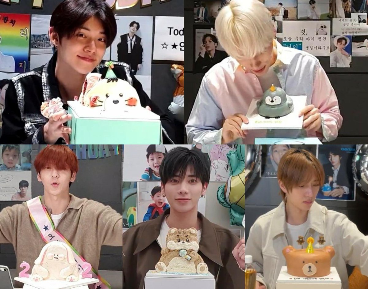 yeonfarie's tweet photo. the best txt cakes https://t.co/UYS2Pamvsd