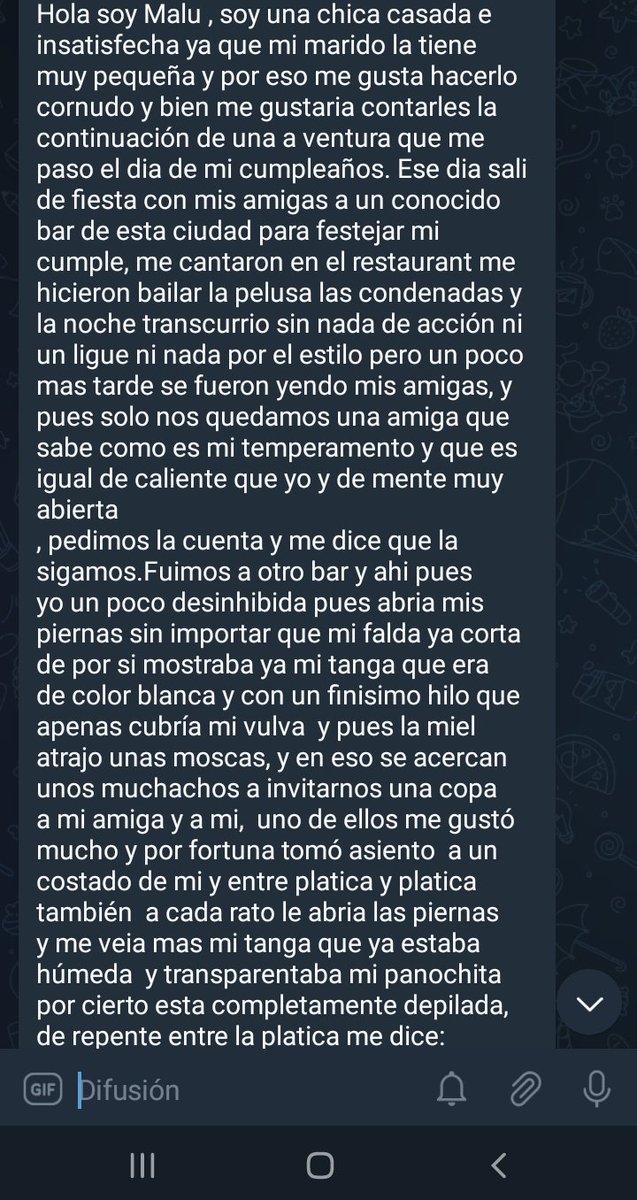 AudiosSexoxos's tweet photo. ▶️CASADA INSATISFECHA◀️

Si no te gusta solo ignora, evitar los malos comentarios o burlas. No se puede comprobar la veracidad del relato pero la idea es disfrutar de la lectura.

RT PARA MÁS RELATOS https://t.co/RXs6oUkyuI