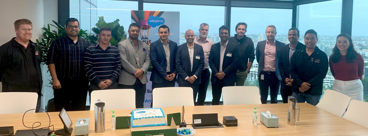 Persistentsys's tweet photo. Celebrating GroundProbe's successful milestones in their #digitaltransformation journey, w the Salesforce suite of products. This will now enable GroundProbe to have a 360-degree customer view &amp; increased efficiencies in its sales &amp; customer management process. https://t.co/1HmRrQ561L
