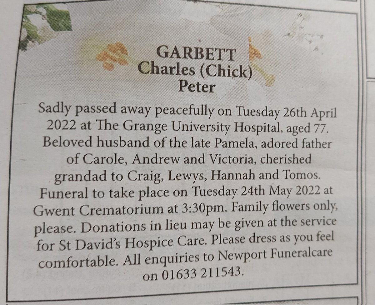 Npteggchaser's tweet photo. Makes it all so final!
#RIPChick
🙏😢 https://t.co/hB9rMdh4oz