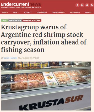 KrustaGroupSAU's tweet photo. Krustagroup advierte del remanente de existencias de gambón argentino y de la inflación antes de la temporada de pesca.

Puedes leer la noticia completa aquí: 

https://t.co/SLDbj1Ant2

#Krustagroup #B2B #gambónargentino #ArgentineRedShrimp #ARS #inflación #food #empresas #ventas https://t.co/RlFYlHarE1