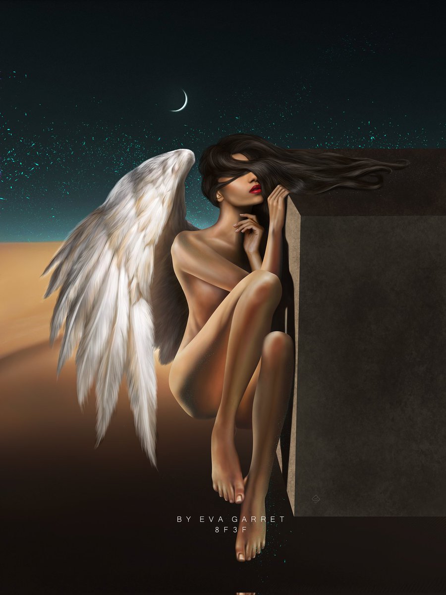 VREG_NFT's tweet photo. I present # 1 of the GRAVITY DREAMS collection. Things are distorted, indicative of current events. She finds herself exhausted, not wanting anyone to see how she feels. She desires what we all want- peace, rests..
6000x8000 pix.300dpi. #foundation 
https://t.co/W0sfuH93qa https://t.co/TKeMU8yzkL