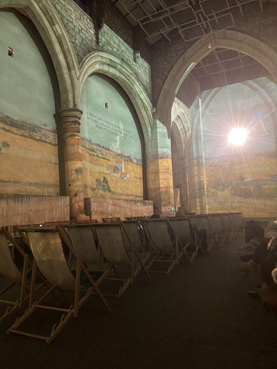 Van Gogh immersive experience 🙌🏻 🧡
