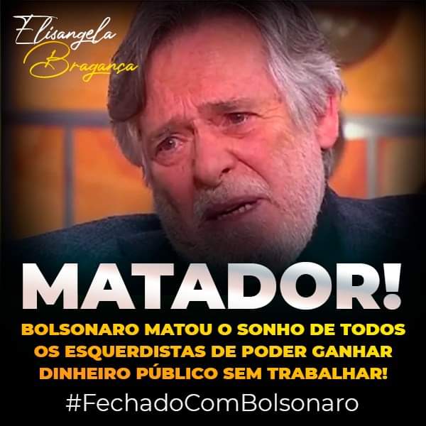 ERbraganca's tweet photo. Não é a toa que os esquerdistas gritam "genocida"! O homem arrasou com os sonhos deles de viver o resto da vida mamando nos cofres públicos! #QueroVerMais #VaiBolsonaro #BolsonaroReeleito https://t.co/vIczCU4slq