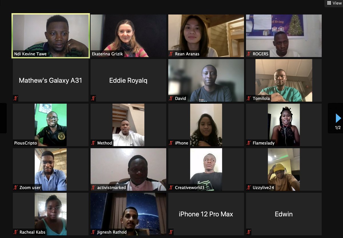 Kate_in_crypto's tweet photo. It was a great farewell party with #PaxfulPeers and #PaxAmbassadors🥳! I'm proud of having had an opportunity to lead #PaxfulPeerProgram. Keep up shining! Love y'all! 💜 https://t.co/AgdcUzusAu