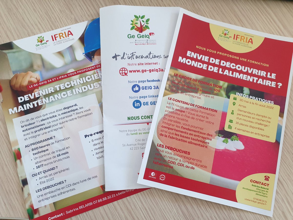 JulienPro2's tweet photo. 📌 Ce matin, au @Poleemploi de #Sinlenoble découverte métiers de l'agriculture et de l'agroalimentaire avec #Geiq3A. Une quinzaine de personnes reçues ➡️ des contrats et des formations à la clef !
@catheri08693203 https://t.co/02FB0cbjrY