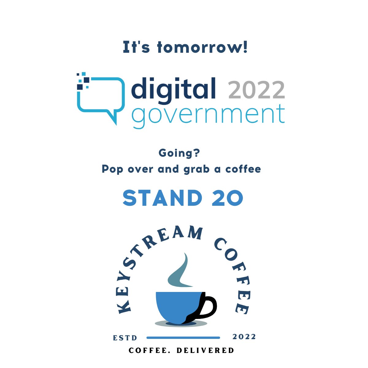 KeystreamR's tweet image. Pop by, grab a coffee and visit Stonehenge (yes, really) on Stand 20 tomorrow at #digigov22 where we&apos;ll be talking talent, analytics and virtual reality. @GovNetUK @GovNetTech
