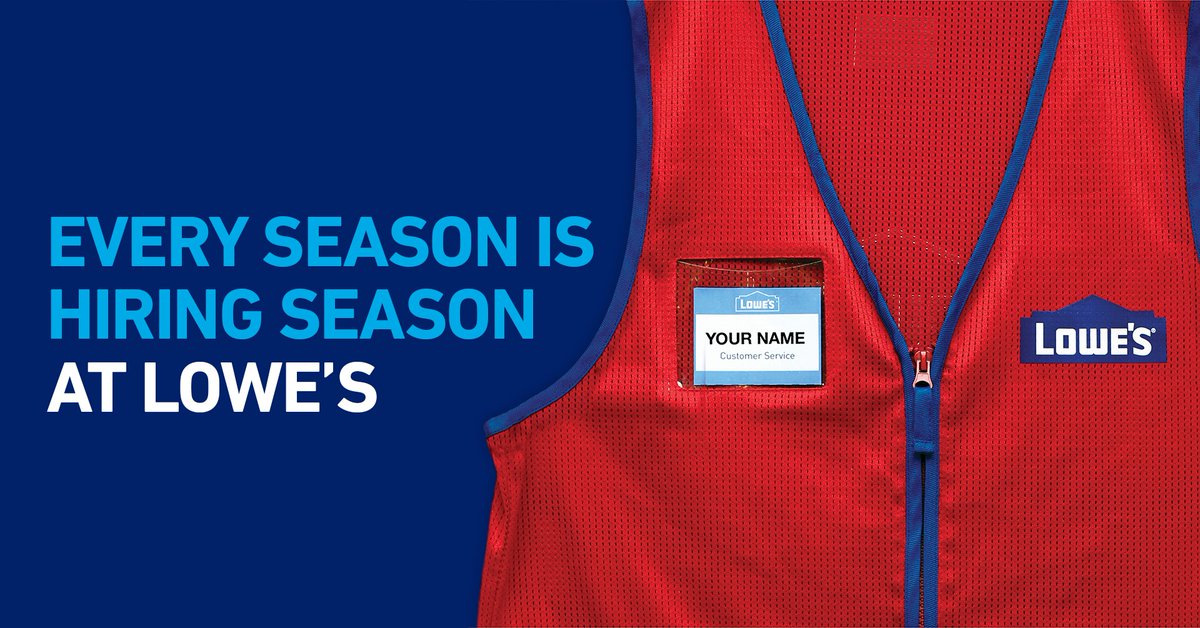 LowesCentralTA's tweet photo. FT Head Cashier #westcarrollton
https://t.co/vsVenaPzeX

#lowescareers #loweslife #lowes #westcarrollton #Ohiojobs #nowhiring https://t.co/xidpCxIows