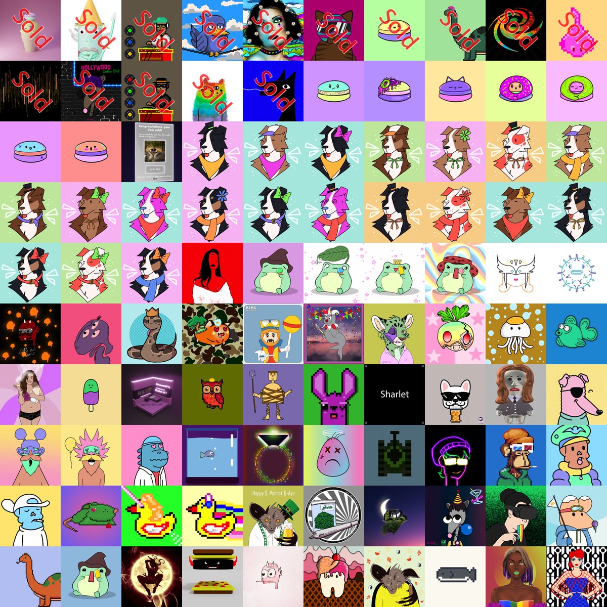 WeAreWomen_NFT's tweet photo. I try to reinvest a lot of my earnings into other artists. Here is my collection. 😍😍😍 It's getting bigger and bigger almost every day. Who sees himself?👀😍 #NFTCollector #NFTCollection #NFTCommunity https://t.co/AsEOYCj1sR