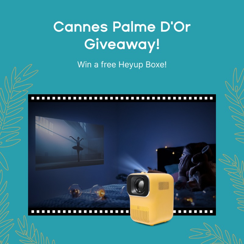 heyup_now's tweet photo. Any movie lovers hyped for the upcoming #Cannes2022🎬? 

In honor of the 75th Cannes Film Festival, we're giving away a free #HeyupBoxe and huge discounts! All you have to do is:

❤️Like
🔁Retweet 
💬Comment on our forum which movie you think is going to win!

Take part now!