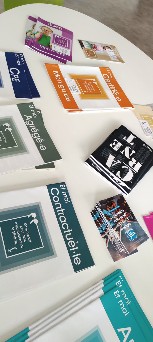 SEUNSA64's tweet photo. Les collègues du #SEUnsa en visite d'établissement au collège Clermont #Pau à la rencontre des collègues pour échanger sur:
👉 Mutations intra-academiques
👉 Contractuel
👉 École inclusive
👉 Avancement et classe exceptionnelle
👉 Missions prof principal.e

#SyndicatUtile https://t.co/TDAmVTxDuX