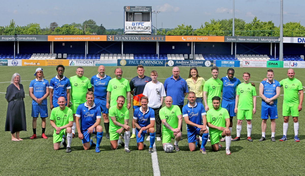 BTFC_HUB's tweet photo. We were pleased to welcome our good friends @etaguk to @BTFC's New Lodge earlier today playing a charity football match to raise funds for @LighthouseClub_  Etag Utd vs Lighthouse Beacons easily the game of the day. A few images via @NickyHayesPhoto from the proceedings. #BTFC https://t.co/3pXLlvLoOc