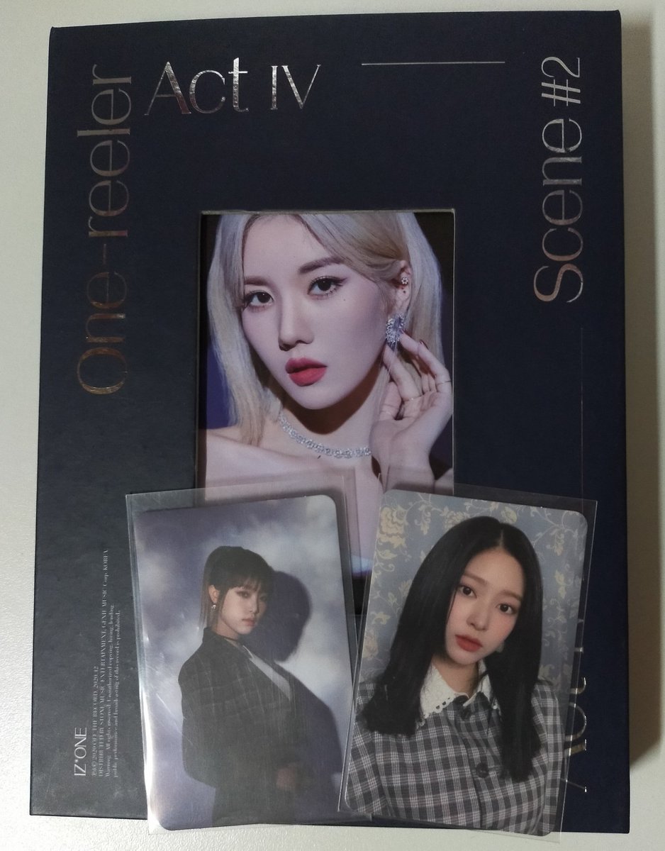 Jamcatcher's tweet photo. WTS LFB | PH ONLY

📌IZONE One Reeler Album
📌Complete inc. except handwriting sticker and poster
📌2 out of 3 pcs

📌1,150 for 2-3 days res., 50% dp. 1,100 if PAYO
📌MOP: Gcash
📌MOD: SCO (own risk), direct, or SDD (c/o buyer)

Help rt. Dm @jiboenthusiast for album condition! ♡ https://t.co/Cu3Or4ZIcD