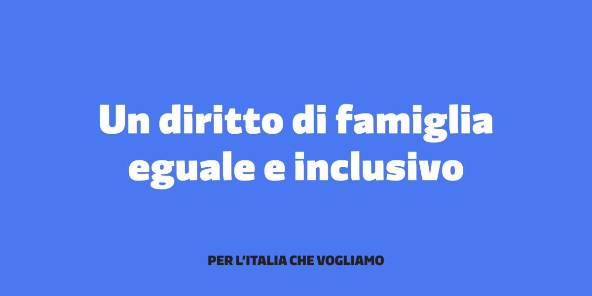 Nella giornata mondiale contro l’#omotransfobia sostenete le 2 proposte emerse dall'Agorà di dicembre sui #diritti: per la pari dignità sociale e piena cittadinanza delle persone LGBTQI+ bit.ly/38ysiiu per un diritto di famiglia eguale e inclusivo bit.ly/38yEMqn