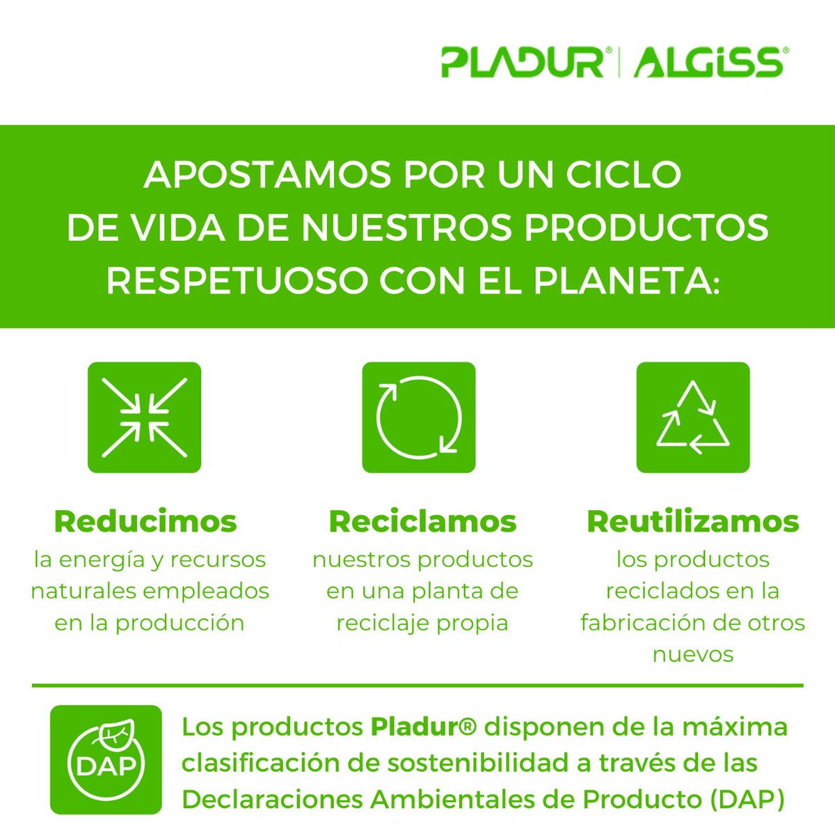 pladur_ES's tweet photo. En 𝗣𝗹𝗮𝗱𝘂𝗿® nos preocupamos por el presente y el futuro del medio ambiente; en definitiva, por el bienestar de todos nosotros. 

Por esta razón hemos aumentado el esfuerzo para el desarrollo y consecución de la denominada regla de las 3R’s: #reducir, #reutilizar y #reciclar. https://t.co/dPUq0DIVfV