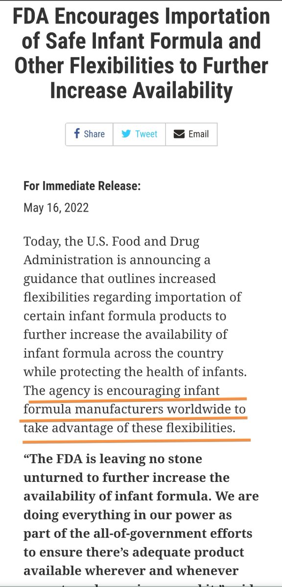 AsianInvestor88's tweet photo. Milk 2.0 run coming?
$BUB has both infant goat and cow milk. They were in the process of getting FDA approval for #infantmilk since last year. This press annoucements by FDA will speed approvals for all formulas manufacturer worldwide. $0.43c MC $263.4m
https://t.co/oImOzdmjZ4 https://t.co/AA4YsBniuS