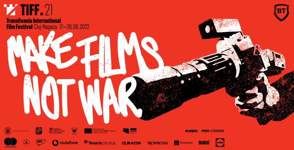 ioana_cis's tweet photo. Bold poster from @TIFFromania! I just love it!
The festival takes place in #cluj-napoca from 17th till 26th of June! #makefilmsnotwar #tiff2022 #tiff21 https://t.co/WJ3enUszN7