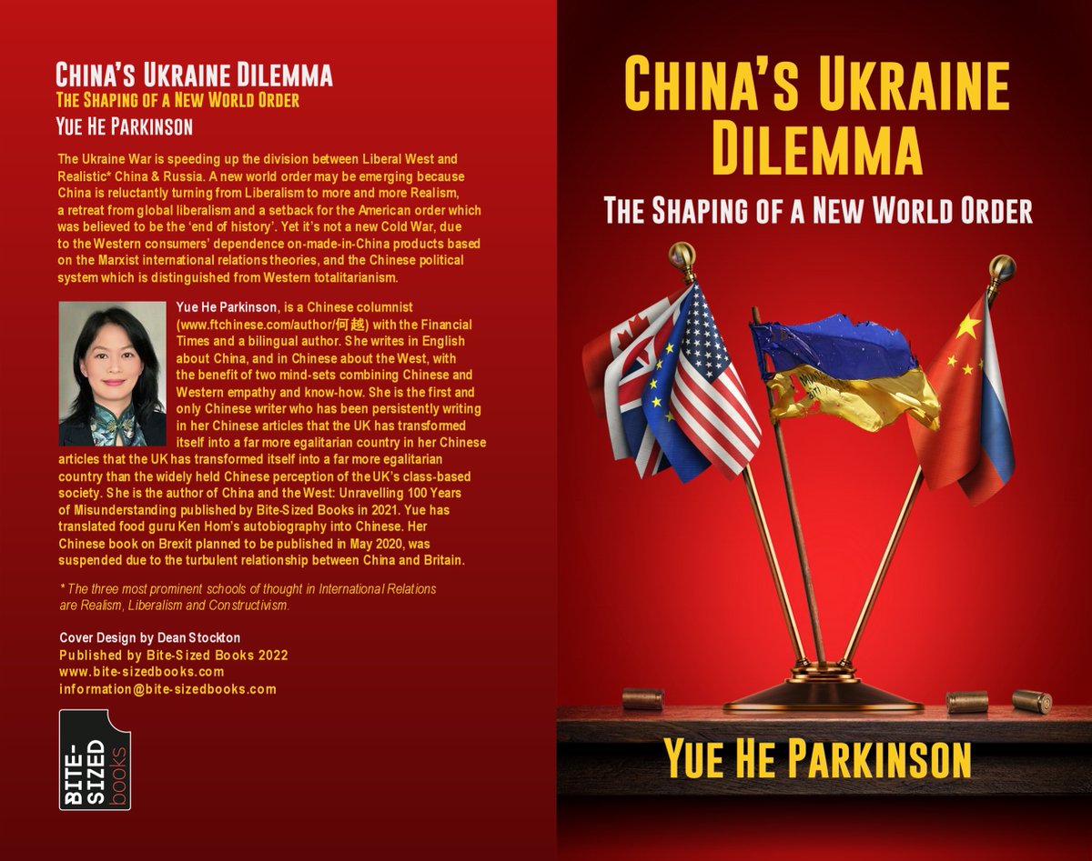 BiteSized_Books's tweet photo. As a Chinese columnist with the Financial Times and a bilingual author, Yue He Parkinson is uniquely placed to interpret what the Chinese position is and how the West can work with China in the new world order.

 Buy the book here: https://t.co/wDzxF1h7he https://t.co/dXHEp8kZx2