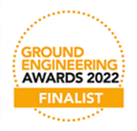 We are delighted to have been shortlisted as Finalists in two categories for the 2022 Ground Engineering Awards:  Contractor of the Year and UK Project with a Geotechnical Value of up to £500,000.
This is a credit to all the workforce at CSSL who put the effort in week on week.