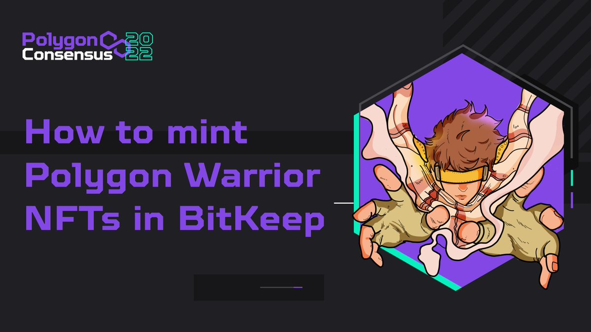 BitgetWallet's tweet photo. 🔥Polygon Warrior, world 1st reverse-mining #NFT mint already started.

✅Total: 10,000
✅Price: 100 #Matic

👉Mint: https://t.co/unyzVbZt54(the floor price has already doubled)
For non-whitelist users, public mint will start 20:00, 18 May(HKT)
https://t.co/YonZhTOOUb https://t.co/QwPCdqkylu