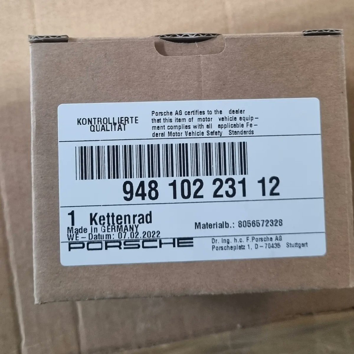 BalticGenuineAP's tweet photo. Dear Partners, We have ready stock of 21pcs Genuine Porsche part 94810223112. ready to go immediately from @BalticGenuineAP AutoParts OÜ.Please feel free to contact us on:info@balticgenuineautoparts.eehttps://t.co/YWaLSyB69V
#Genuine_AutoParts
#Competitive_Prices
#Porsche https://t.co/H8cLF8EXFs